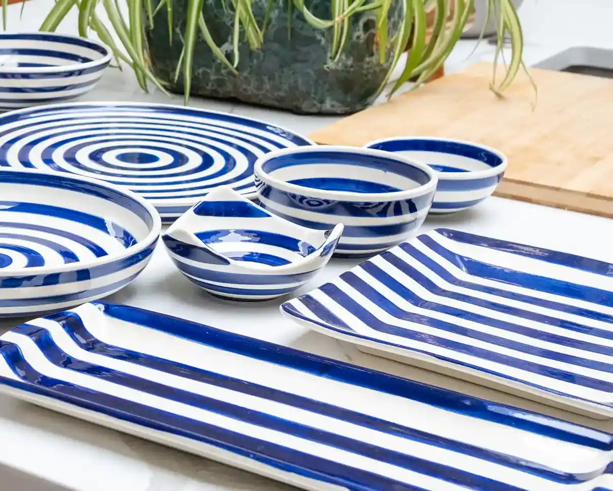Cobalt Swirl – ABS Pottery