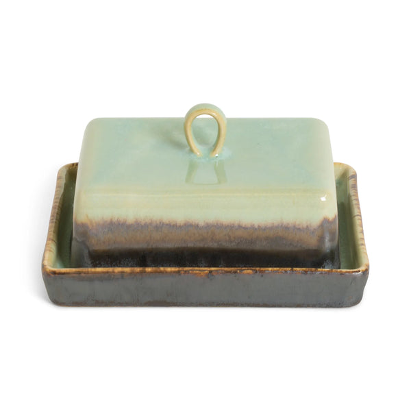 Agate Butter Dish