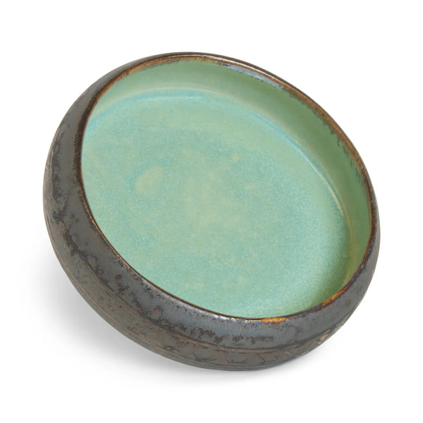 Agate Round Shallow Bowl
