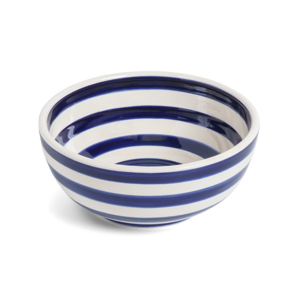 Cobalt Swirl Bowl