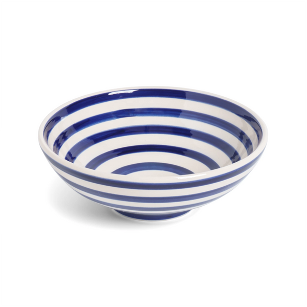 Cobalt Swirl Pasta Bowl