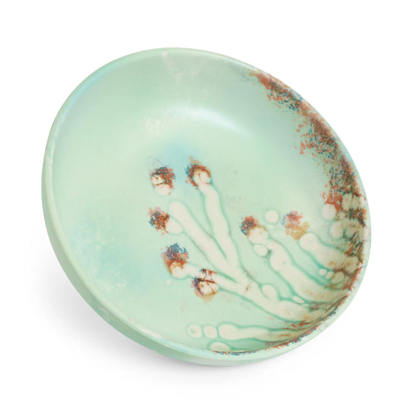 Coral Shallow Serving Bowl