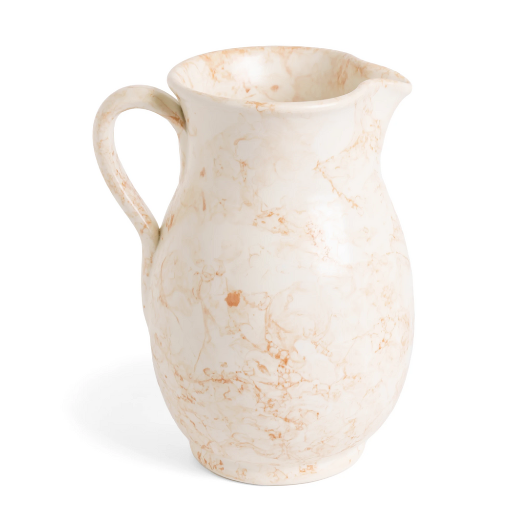 Rust Water Jug Marble Rust Jug – ABS Pottery