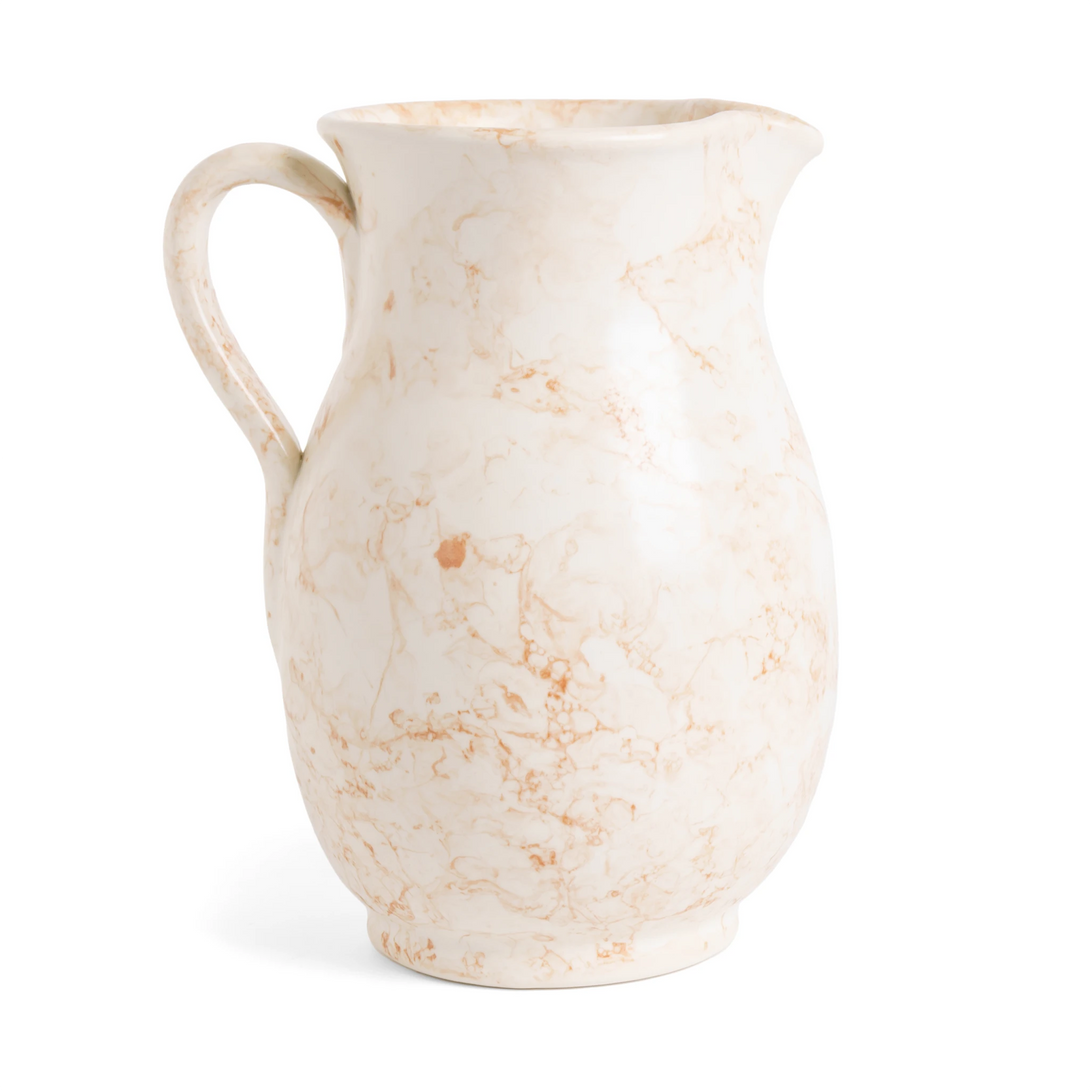 Rust Water Jug Marble Rust Jug – ABS Pottery