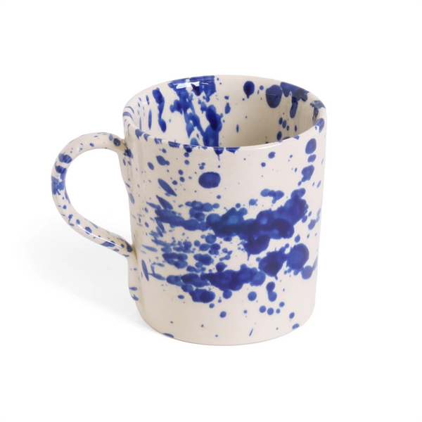 Blue Splatter Mug