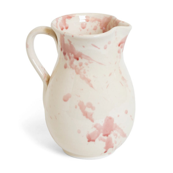 Rose Splatter Jug
