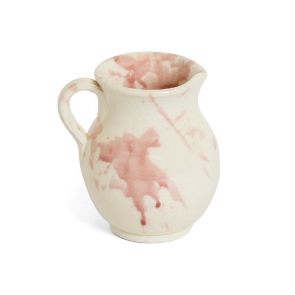 Rose Splatter Milk Jug