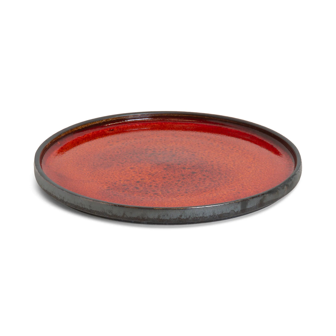 Ruby Edge Plate – ABS Pottery