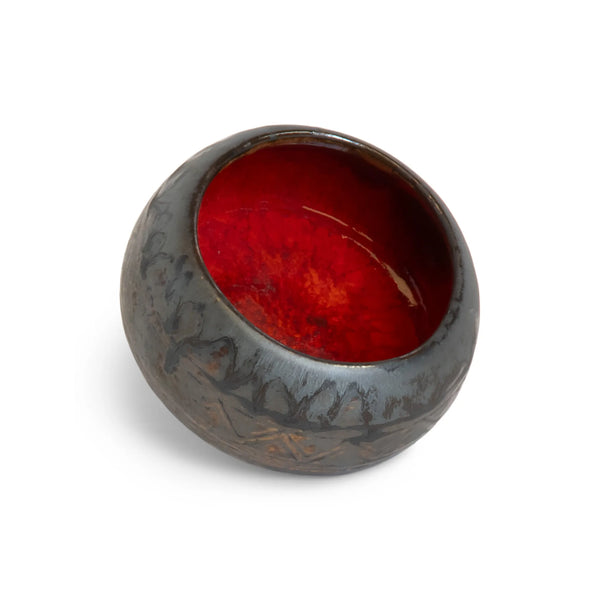Ruby Round Dip Bowl