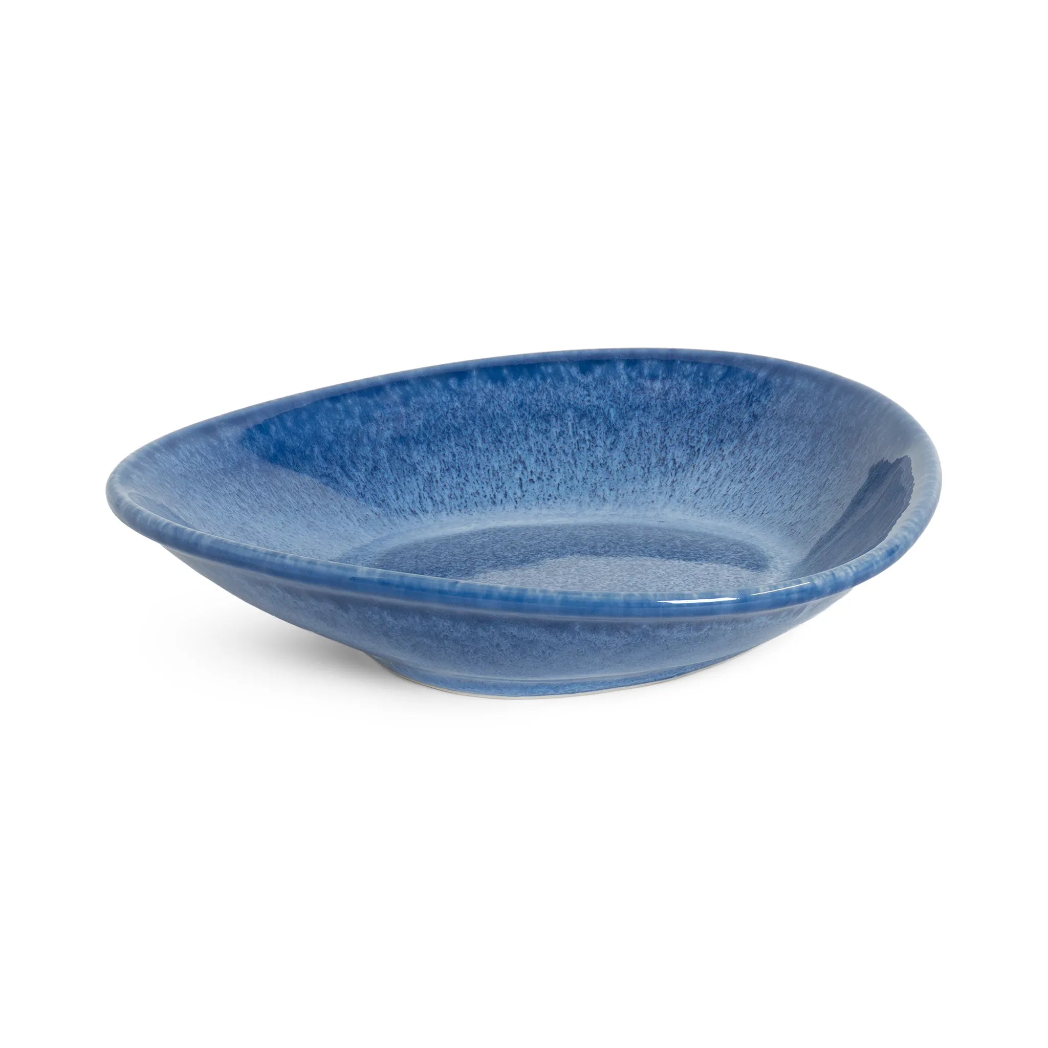 Sapphire Delta Deep Plate – ABS Pottery