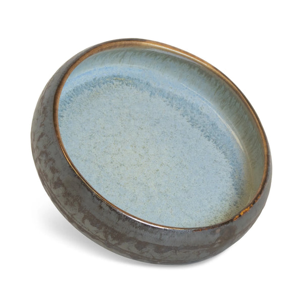 Topaz Round Shallow Bowl