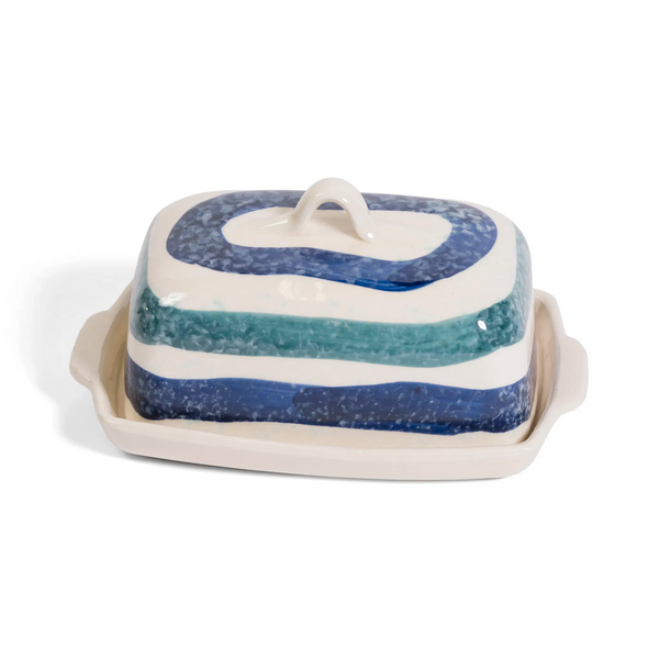 Waves Butter Dish