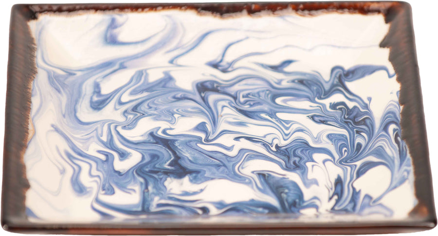 Square Splashy Plate