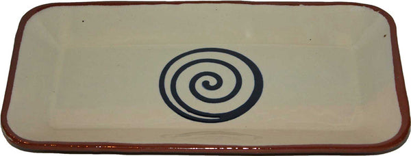 Rectangular Swirly Plate