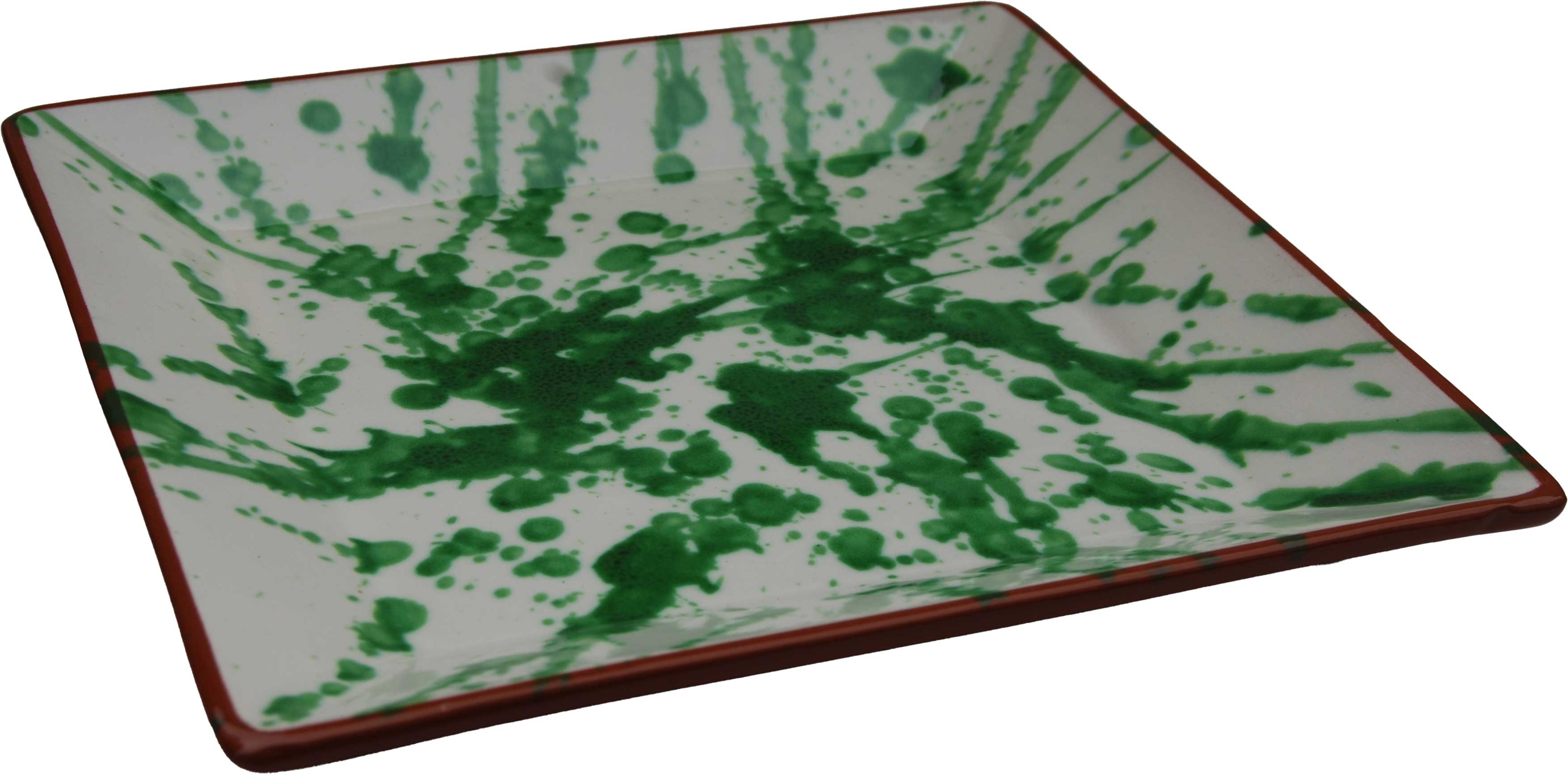 Square Splatter Plate – ABS Pottery