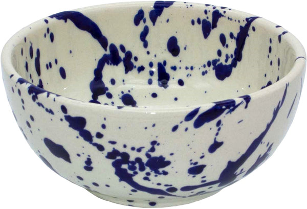 Blue Splatter Bowl