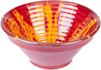 Ribbed Speckle Bowl